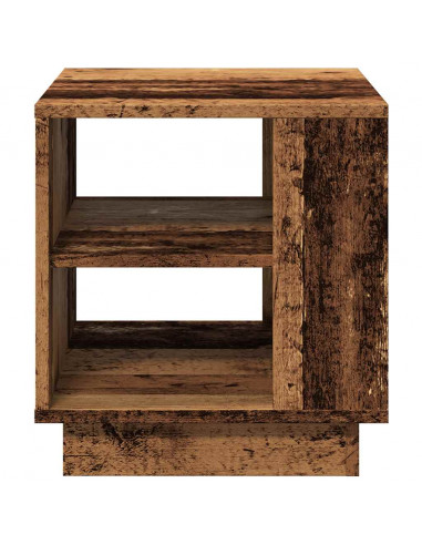 Tavolino da Salotto Legno Antico 40x40x43 cm Legno Multistrato