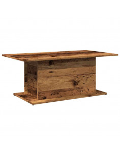 Tavolino da Salotto Legno Antico 102x55,5x40 cm in Truciolato