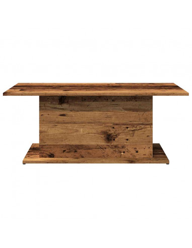 Tavolino da Salotto Legno Antico 102x55,5x40 cm in Truciolato