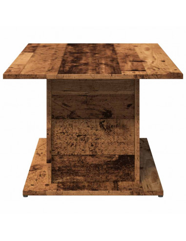 Tavolino da Salotto Legno Antico 102x55,5x40 cm in Truciolato