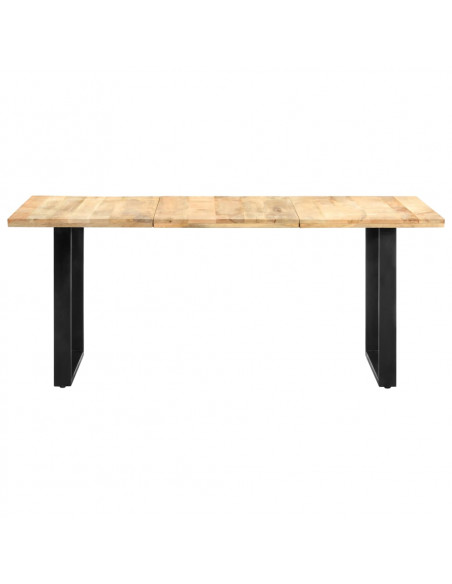 Tavolo da Pranzo 180x90x76 cm in Legno Massello di Mango