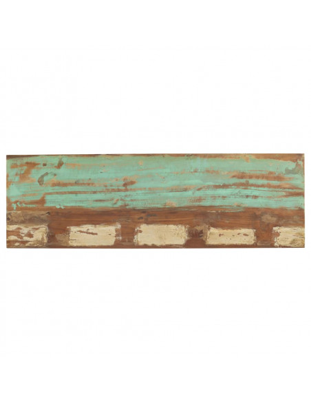 Tavolo Consolle 110x35x75 cm in Legno Massello di Recupero