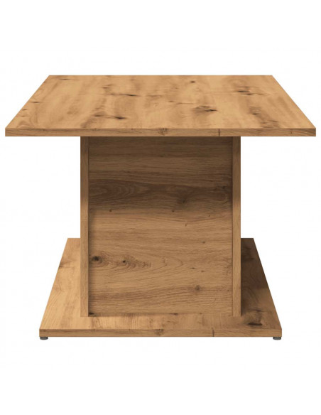 Tavolino Salotto Rovere Artigianale 102x55,5x40cm in Truciolato