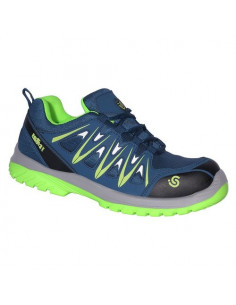 Scarpe da lavoro Issaline 35078 EKAR Blu e Verde