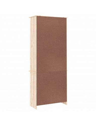 Vetrina ALTA 77x35x186,5 cm in Legno Massello di Pino