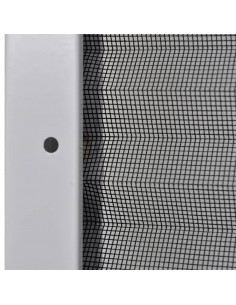 Zanzariera Plissettata per Finestre in Alluminio 80x100 cm
