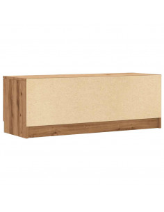 Mobile TV Marrone Artigianale 102x35x36,5 cm Legno Multistrato