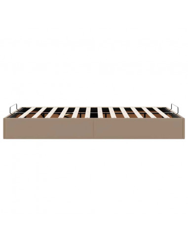 Struttura Letto Pouf senza Materasso 120x190 cm Similpelle