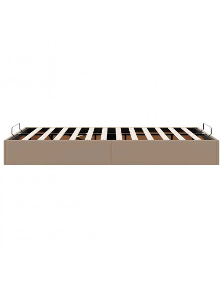 Struttura Letto Pouf senza Materasso 120x190 cm Similpelle