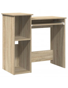 Scrivania e Ripiani Rovere Sonoma 84x40x78 cm Legno Multistrato