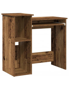 Scrivania Mensole Legno Vecchio 84x40x78 cm Legno Multistrato