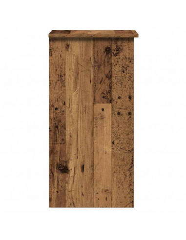 Scrivania Mensole Legno Vecchio 84x40x78 cm Legno Multistrato