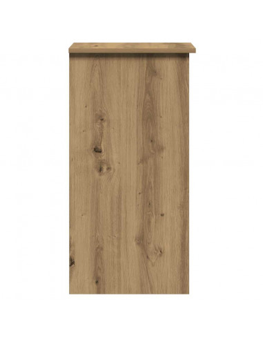 Scrivania Mensole Rovere Artigianale 84x40x78 cm Truciolato