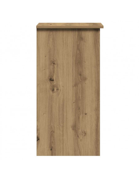 Scrivania Mensole Rovere Artigianale 84x40x78 cm Truciolato