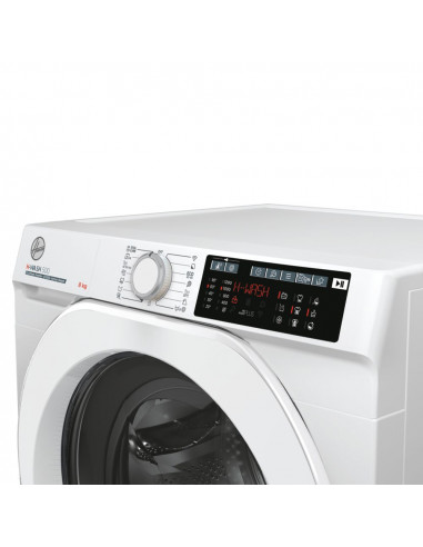 Hoover H-WASH 500 , Lavatrice Carica Frontale 8 KG, Classe A, 1200 giri, Bianco, Inverter, Vapore, Wi-Fi, HW 28AM/1-S