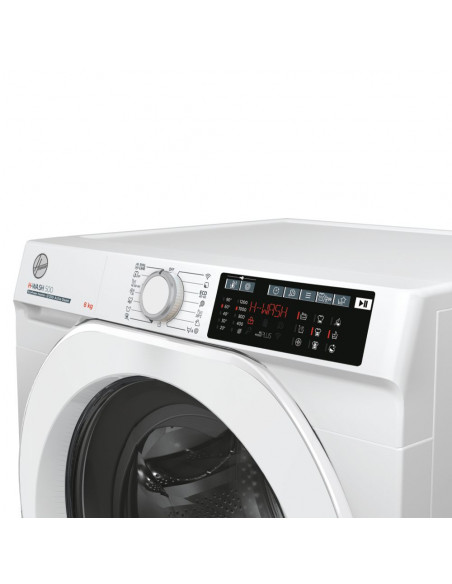 Hoover H-WASH 500 , Lavatrice Carica Frontale 8 KG, Classe A, 1200 giri, Bianco, Inverter, Vapore, Wi-Fi, HW 28AM/1-S