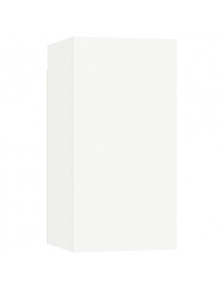 Set di Mobili Porta TV 6 pz Bianco in Legno Multistrato