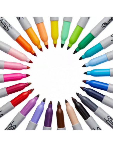 Sharpie Fine Point marcatore permanente Rosso Punta sottile