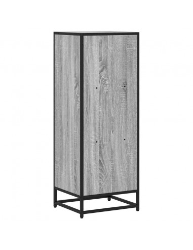 Libreria Grigio Sonoma 40x35x107,5 cm in Legno Multistrato