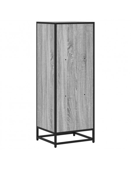 Libreria Grigio Sonoma 40x35x107,5 cm in Legno Multistrato