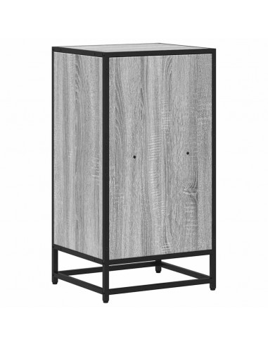 Libreria Grigio Sonoma 40x35x76 cm in Legno Multistrato