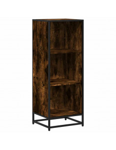 Libreria Rovere Fumo 40x35x107,5 cm in Legno Multistrato