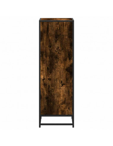 Libreria Rovere Fumo 40x35x107,5 cm in Legno Multistrato