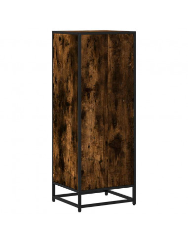 Libreria Rovere Fumo 40x35x107,5 cm in Legno Multistrato