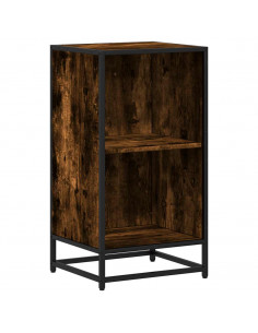 Libreria Rovere Fumo 40x35x76 cm in Legno Multistrato