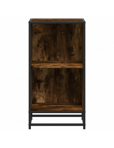 Libreria Rovere Fumo 40x35x76 cm in Legno Multistrato