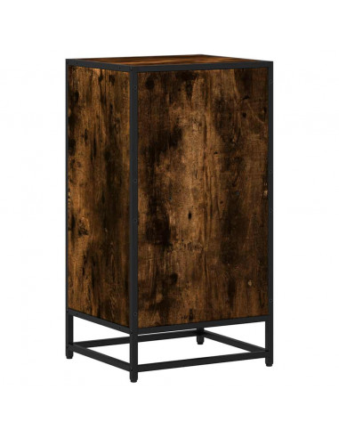 Libreria Rovere Fumo 40x35x76 cm in Legno Multistrato