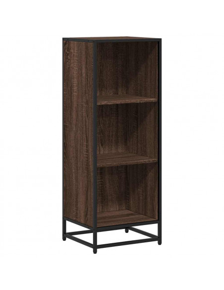 Libreria Rovere Marrone 40x35x107,5 cm in Legno Multistrato
