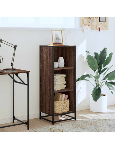 Libreria Rovere Marrone 40x35x107,5 cm in Legno Multistrato