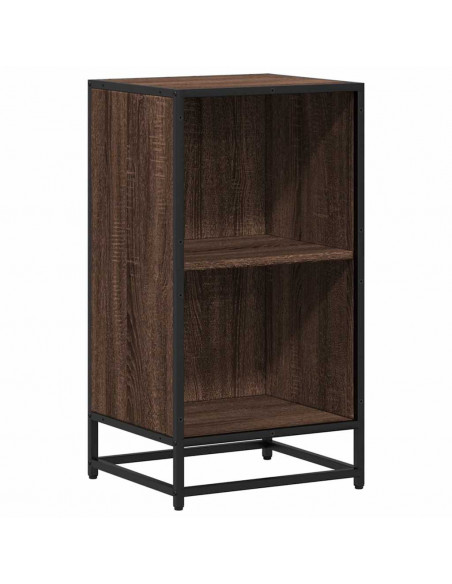 Libreria Rovere Marrone 40x35x76 cm in Legno Multistrato