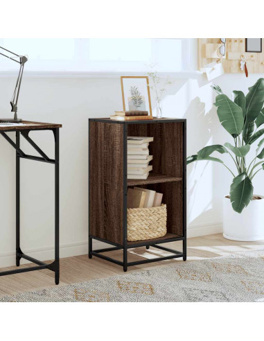 Libreria Rovere Marrone 40x35x76 cm in Legno Multistrato