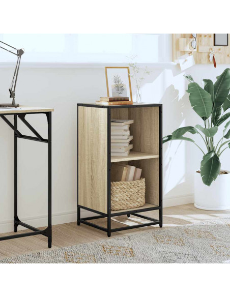 Libreria Rovere Sonoma 40x35x76 cm in Legno Multistrato