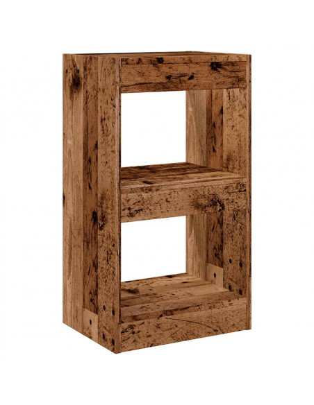 Libreria/Divisorio in Legno Vecchio 40x30x72 cm