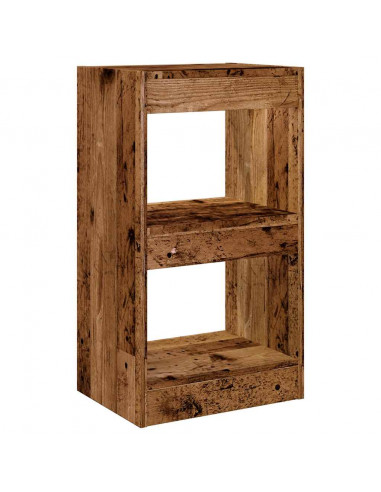 Libreria/Divisorio in Legno Vecchio 40x30x72 cm