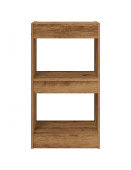 Libreria/Divisorio in Rovere Artigianale 40x30x72 cm