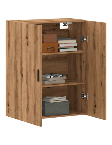 Mobile a Parete Rovere Artigianale 69,5x34x90 cm