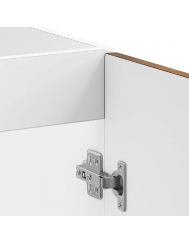 Mobile base lavello Kalmar Rovere Fumo 80x46x81,5 cm Truciolato