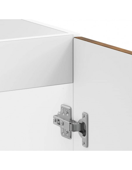 Mobile base lavello Kalmar Rovere Fumo 80x46x81,5 cm Truciolato