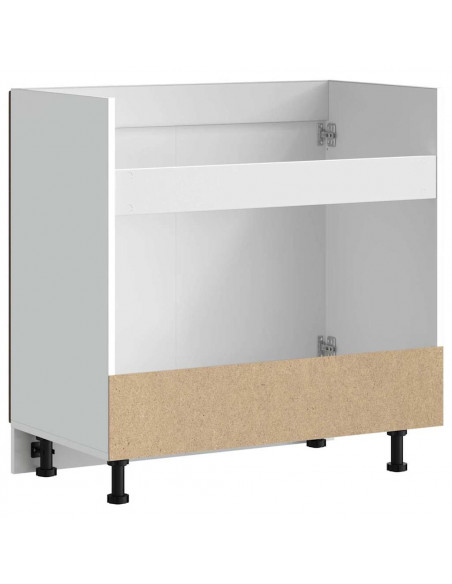 Mobile base lavello Kalmar Rovere Marrone 80x46x81,5 cm