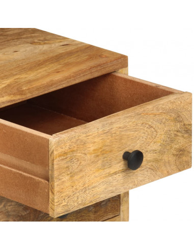 Mobile Porta TV 110x35x40 cm in Legno Massello di Mango