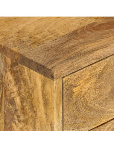 Mobile Porta TV 110x35x40 cm in Legno Massello di Mango