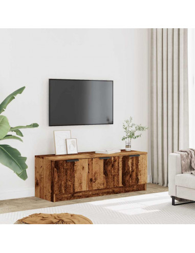 Mobile Porta TV Legno Vecchio 102x35x36,5 cm Legno Multistrato