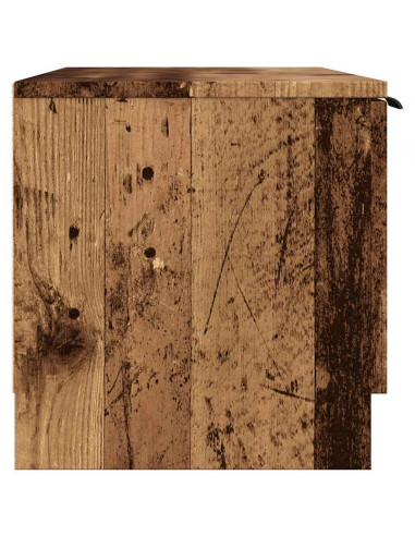 Mobile Porta TV Legno Vecchio 102x35x36,5 cm Legno Multistrato