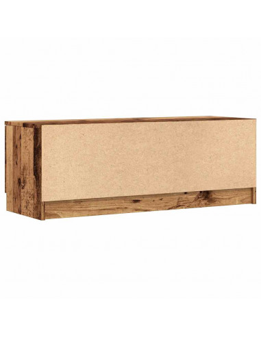 Mobile Porta TV Legno Vecchio 102x35x36,5 cm Legno Multistrato