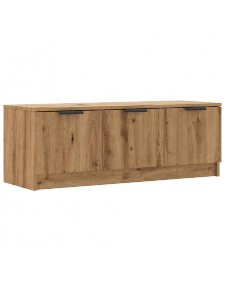 Mobile TV Marrone Artigianale 102x35x36,5 cm Legno Multistrato