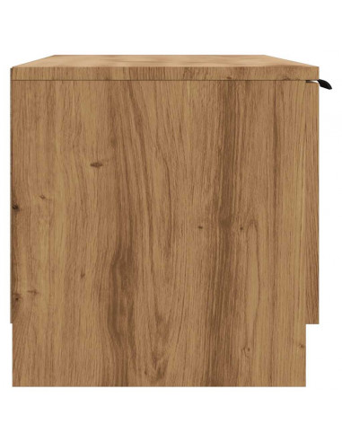 Mobile TV Marrone Artigianale 102x35x36,5 cm Legno Multistrato